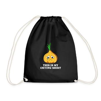 Oignon - Sac de sport léger - noir - Devant