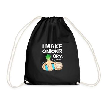 Onion - Drawstring Bag - black - Front