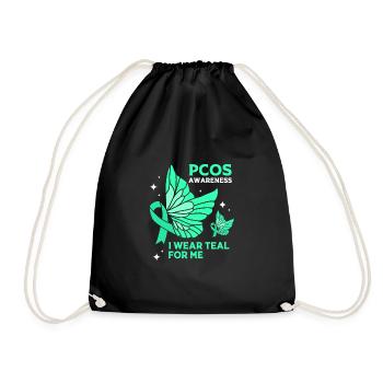 Sensibilisation au SOPK - Sac de sport léger - noir - Devant