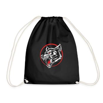 Loup-garou - Sac de sport léger - noir - Devant