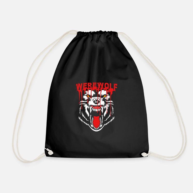 Werwolf - Turnbeutel - Schwarz