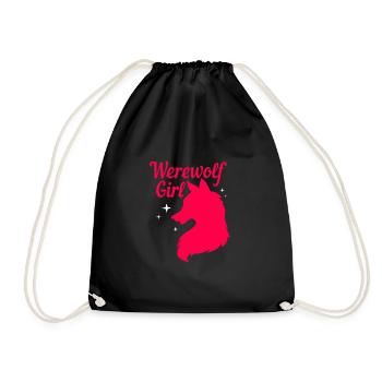 Loup-garou - Sac de sport léger - noir - Devant