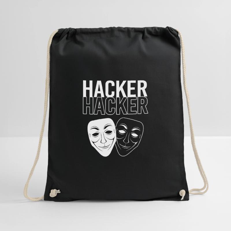 Cybersecurity Cyber Programmierer Hacker Turnbeutel