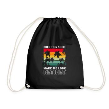 Retraité Retraité Retraité - Sac de sport léger - noir - Devant