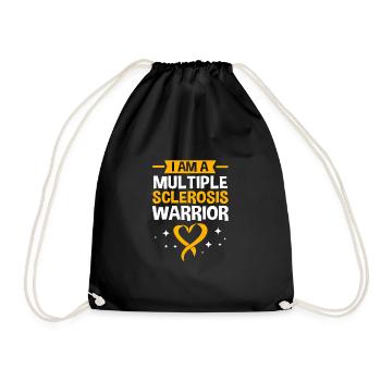 Sclérose en plaques SEP - Sac de sport léger - noir - Devant