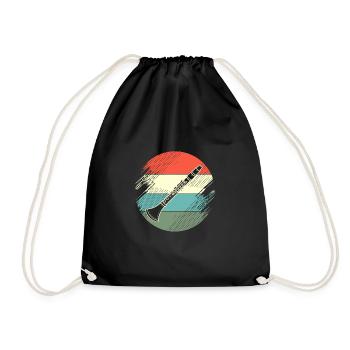 Clarinette - Sac de sport léger - noir - Devant
