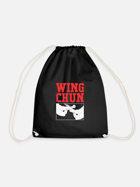 Wing Chun - Turnbeutel - Schwarz
