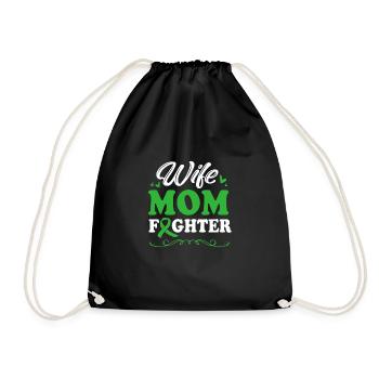 Liver disease - Drawstring Bag - black - Front