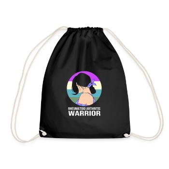 Rheumatism Arthritis - Drawstring Bag - black - Front