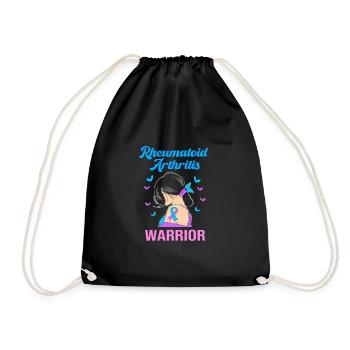 Rheumatism Arthritis - Drawstring Bag - black - Front