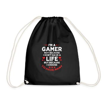 Joueur - Sac de sport léger - noir - Devant