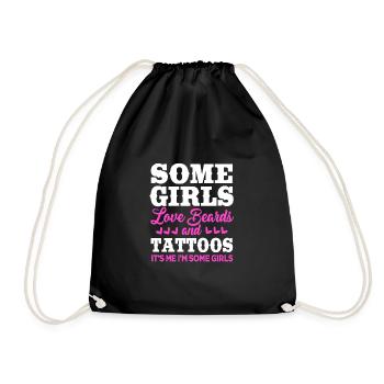 Tattoo Artist Tattoo Artist Tattooed Tattoo - Drawstring Bag - black - Front