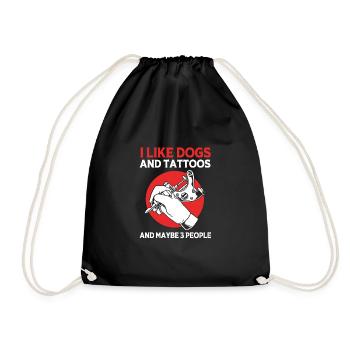Tatoueur Tatoueur Tatoueur Tatoué Tatouage - Sac de sport léger - noir - Devant
