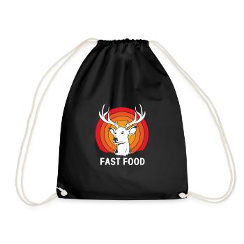 Chasse au chasseur - Sac de sport léger - noir - Devant