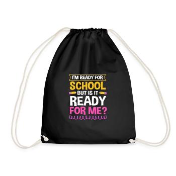 First Year - Drawstring Bag - black - Front