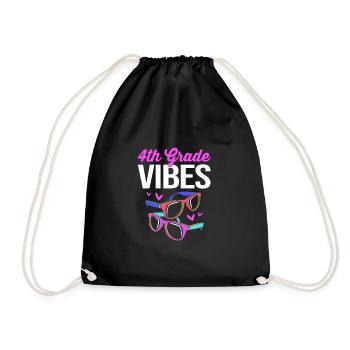 4e année - Sac de sport léger - noir - Devant