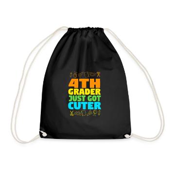 4e année - Sac de sport léger - noir - Devant