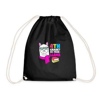 4e année - Sac de sport léger - noir - Devant