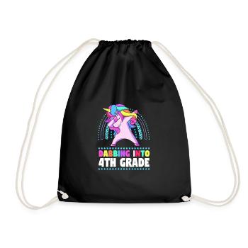 4e année - Sac de sport léger - noir - Devant
