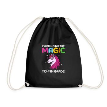 4e année - Sac de sport léger - noir - Devant