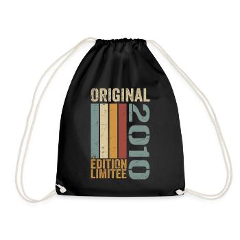 2010 | Édition Limitée cadeau d'anniversaire 2010 - Sac de sport léger - noir - Devant