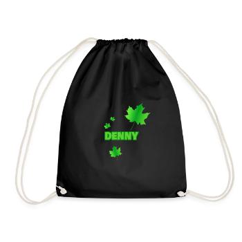 Denny - Drawstring Bag - black - Front