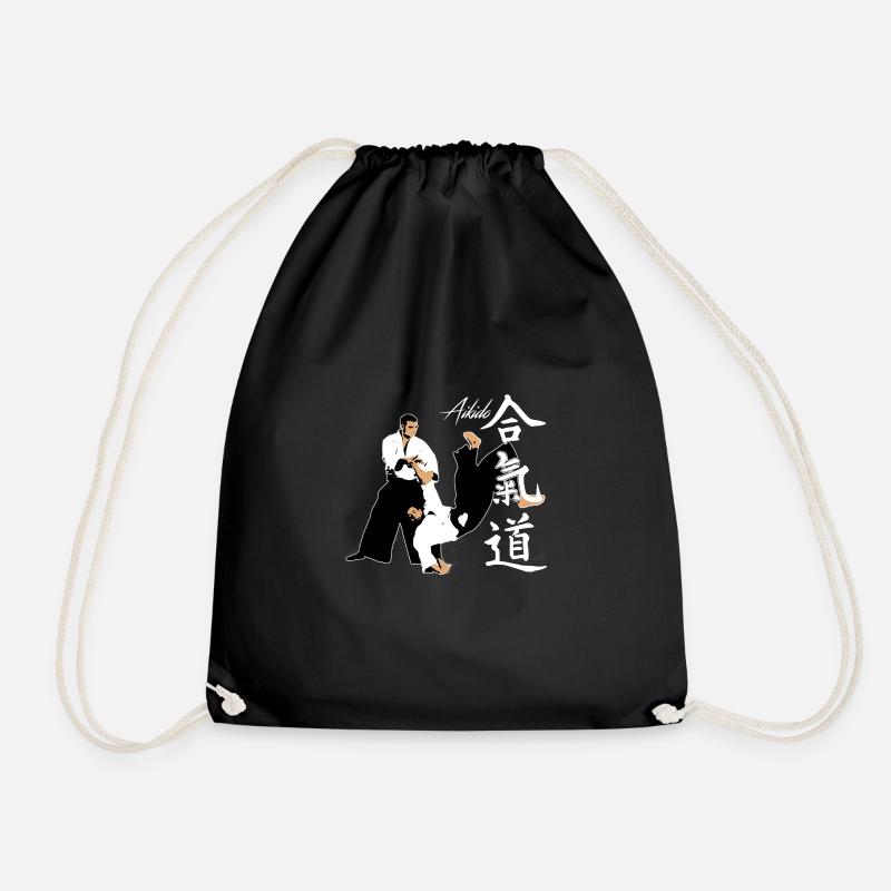 Aïkido - Sac de sport léger - noir