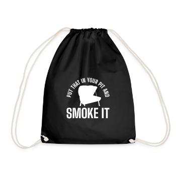 BBQ Grill King Grill Master Grill Tongs - Drawstring Bag - black - Front