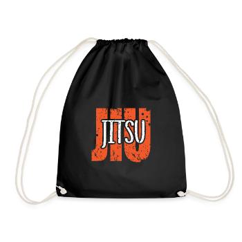 Jiu Jitsu Autodéfense - Sac de sport léger - noir - Devant