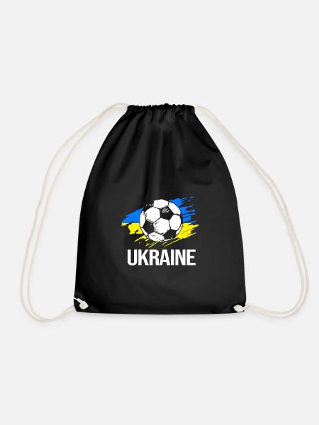 Ukraine - Turnbeutel - Schwarz