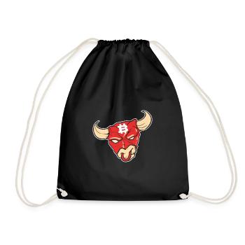 Bitcoin - Drawstring Bag - black - Front