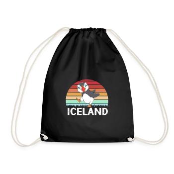Macareux Papageientaucher - Sac de sport léger - noir - Devant