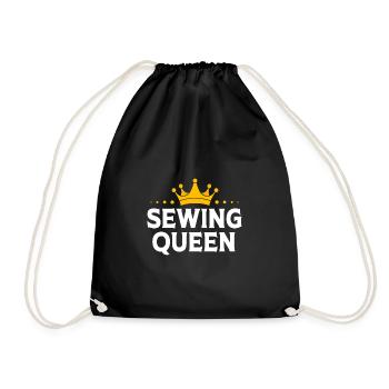Couturière Machine à Coudre Queen Queen - Sac de sport léger - noir - Devant