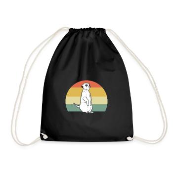 Suricate - Sac de sport léger - noir - Devant