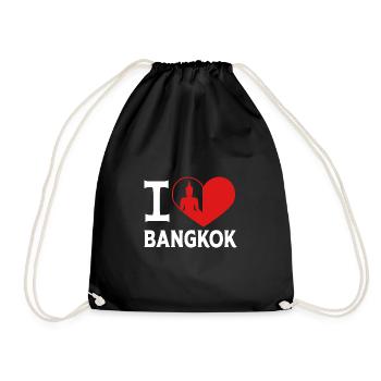 Thaïlande Bangkok - Sac de sport léger - noir - Devant
