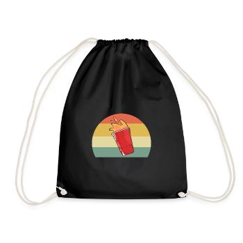 Beer Pong Beer Pong - Sac de sport léger - noir - Devant