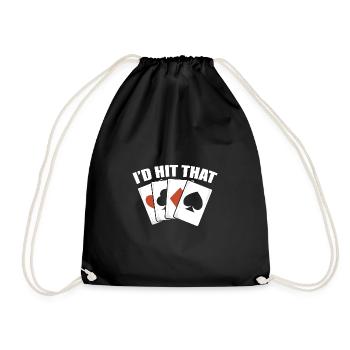 Blackjack Black Jack - Sac de sport léger - noir - Devant