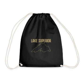 Great Lakes - Turnbeutel - Schwarz - Vorne