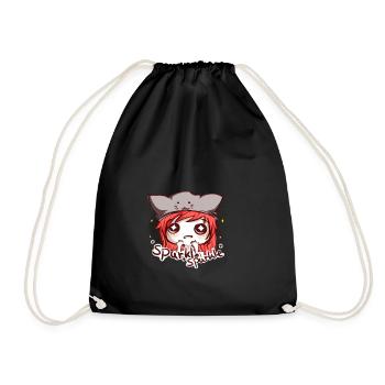 lucy sparkle - Turnbeutel - Schwarz - Vorne