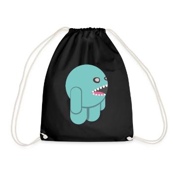 Little man - Drawstring Bag - black - Front