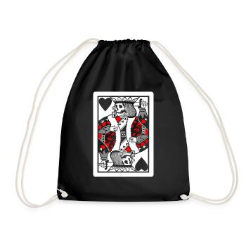 Dead King - Drawstring Bag - black - Front