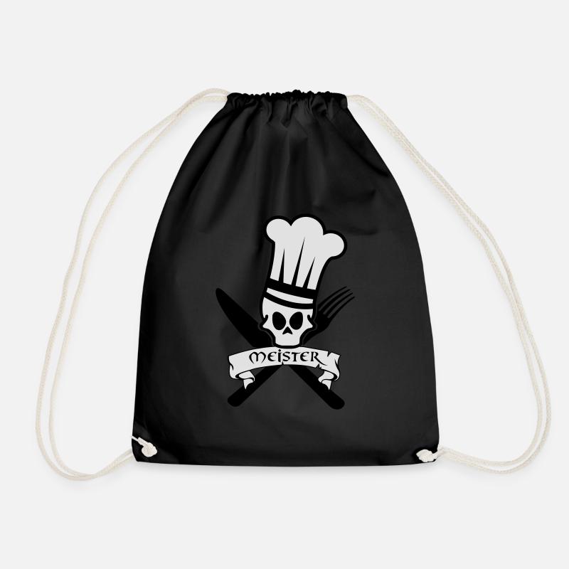 Master Chef - Drawstring Bag - black