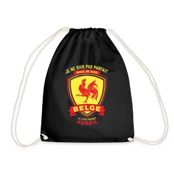 Belge Parfait - Sac de sport léger - noir - Devant