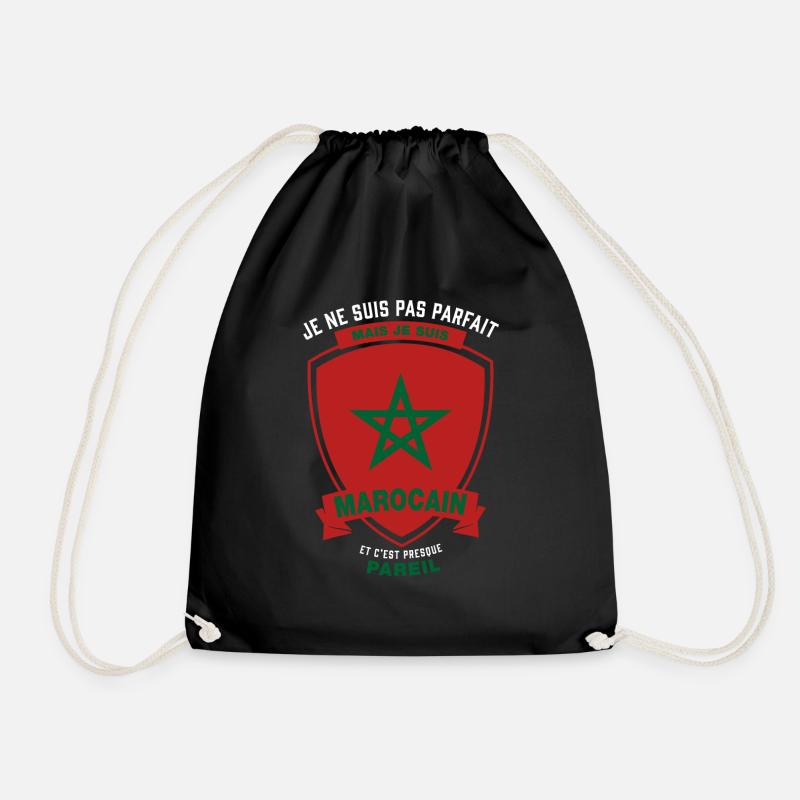 Marocain Parfait - Sac de sport léger - noir