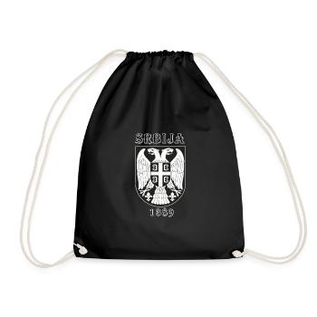 Srbija - Sac de sport léger - noir - Devant
