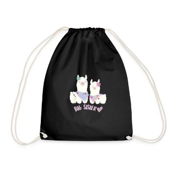 sœur - Sac de sport léger - noir - Devant