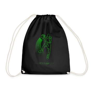 basketballer - Sac de sport léger - noir - Devant