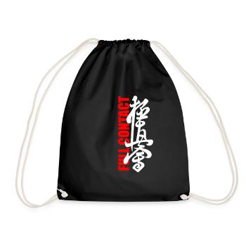 Kyokushinkai Full Contact - Drawstring Bag - black - Front
