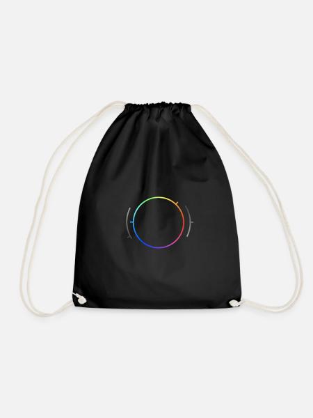 colorwheel - Turnbeutel - Schwarz