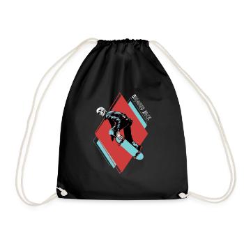 Diamond Jack - Turnbeutel - Schwarz - Vorne